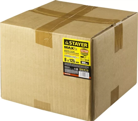 Дюбель-гвоздь полипропиленовый, потайный бортик, 8 x 120 мм, 700 шт, STAYER Master 30640-08-120 30640-08-120 купить в Сургуте