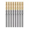 Сверло по металлу, 2 мм, HSS-Tin, Golden Tip, 10 шт. Denzel 717203 купить в Сургуте