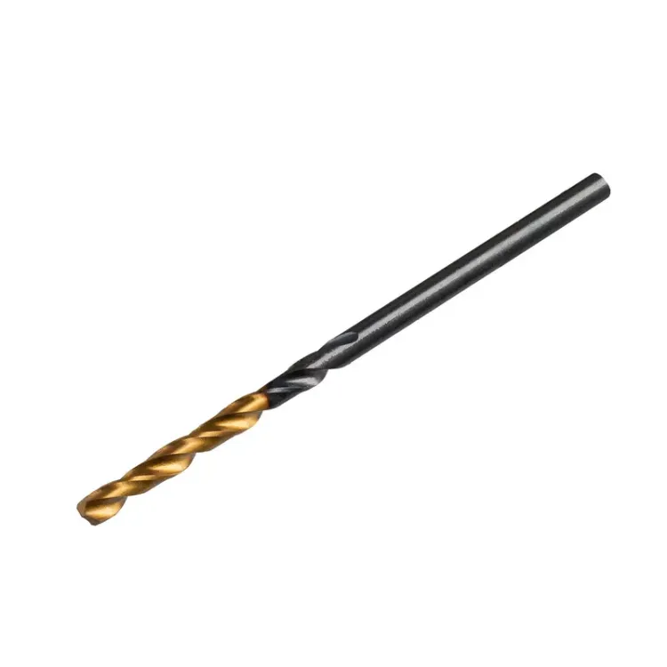 Сверло по металлу, 2 мм, HSS-Tin, Golden Tip, 10 шт. Denzel 717203 купить в Сургуте