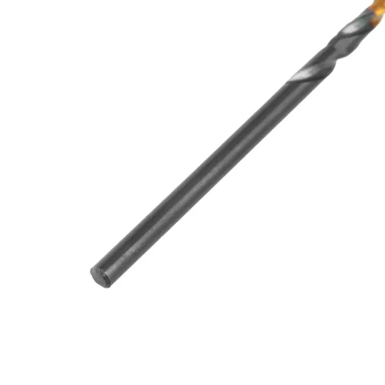 Сверло по металлу, 2 мм, HSS-Tin, Golden Tip, 10 шт. Denzel 717203 купить в Сургуте