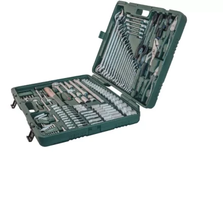 Набор головок торцевых универсальный 1/2&quot;DR 8-32мм  1/4&quot;DR 4-13мм  ключи комбинированные 6-32мм отвертки  128 предметов S04Н524128S  Jonnesway 48372 купить в Сургуте