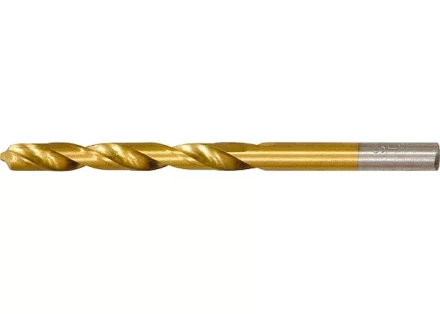 Сверло по металлу 2,5 мм HSS нитридтитановое покрытие цилиндрический хвостовик MATRIX 717250 купить в Сургуте