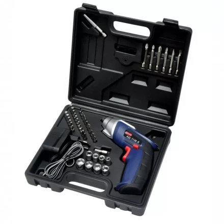 Аккумуляторный шуруповерт (отвертка) Диолд АШ-1136 Л (44 предмета) купить в Сургуте