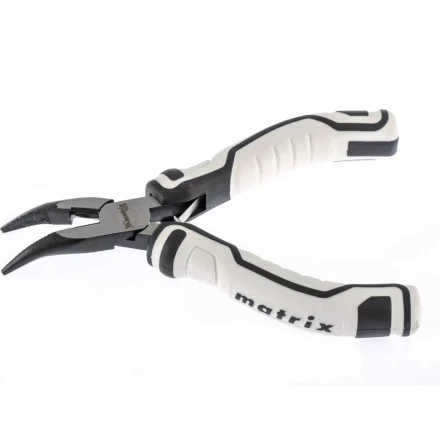 Длинногубцы Mini 125 мм изогнутые авторазжим Pro Matrix 17831 купить в Сургуте
