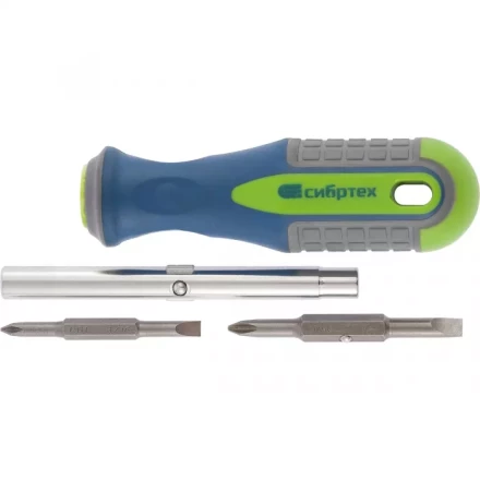 Отвертка комбинированная SL5,0 Ph1 SL6,0 Ph2 Сибртех 13377 купить в Сургуте