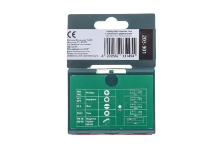 Набор бит HAMMER 25мм (PB набор No1 7шт. Ph/Pz/Sl) купить в Сургуте