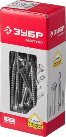 Шурупы ЗУБР &quot;МАСТЕР&quot; с шестигранной головкой, оцинкованные, 6x90мм, 60шт 4-300451-06-090 купить в Сургуте