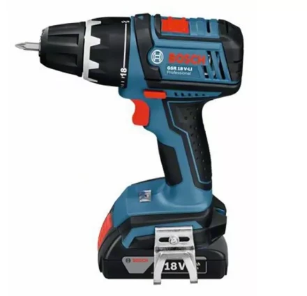 Аккумуляторная дрель-шуруповерт BOSCH GSR 18 V-LI (0.601.866.10J) купить в Сургуте