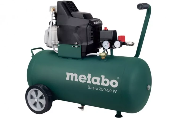 Компрессор безмасляный поршневой прямой привод Metabo Basic 250-50 W OF купить в Сургуте