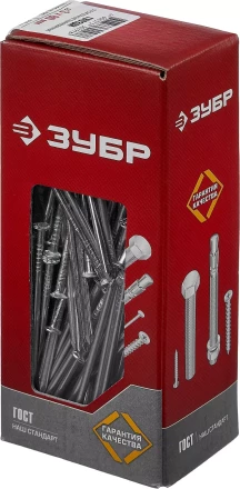 ЗУБР ГОСТ 4028-63, 80 x 3 мм, цинк, 1 кг, строительные гвозди (305031-30-080) купить в Сургуте