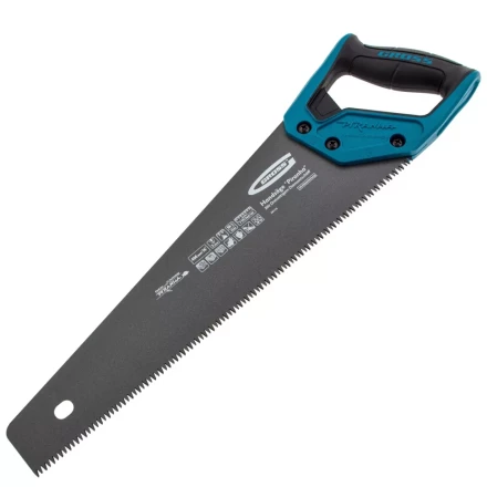 Ножовка по дереву &quot;PIRANHA&quot;, 400 мм, 7 TPI, 3D-зуб, тефлоновое покрытие полотна, двухкомпонентная рукоятка Gross 24113 купить в Сургуте