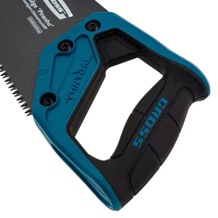 Ножовка по дереву &quot;PIRANHA&quot;, 400 мм, 7 TPI, 3D-зуб, тефлоновое покрытие полотна, двухкомпонентная рукоятка Gross 24113 купить в Сургуте