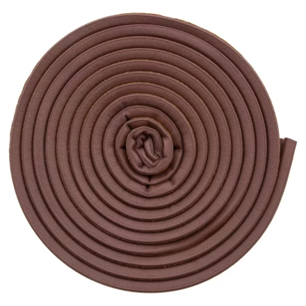 Уплотнитель резиновый, 24 м, профиль &quot;D&quot;, коричневый Сибртех 88904 купить в Сургуте