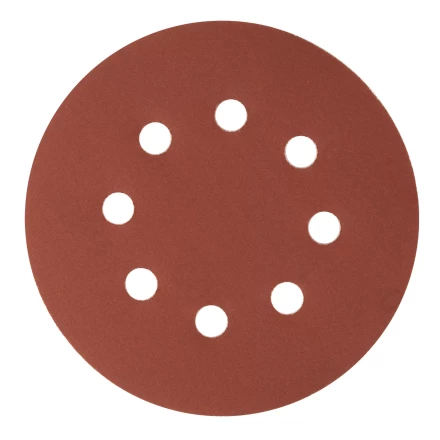 Круг абразивный на ворсовой подложке под &quot;липучку&quot;, перфорированный, P 500, 125 мм, 5 шт Сибртех 738157 купить в Сургуте