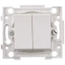 Выключатель СВЕТОЗАР проходной двойной SV-55231-2 купить в Сургуте