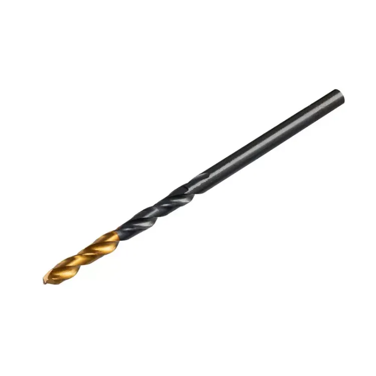 Сверло по металлу, 2,5 мм, HSS-Tin, Golden Tip, 10 шт. Denzel 717204 купить в Сургуте