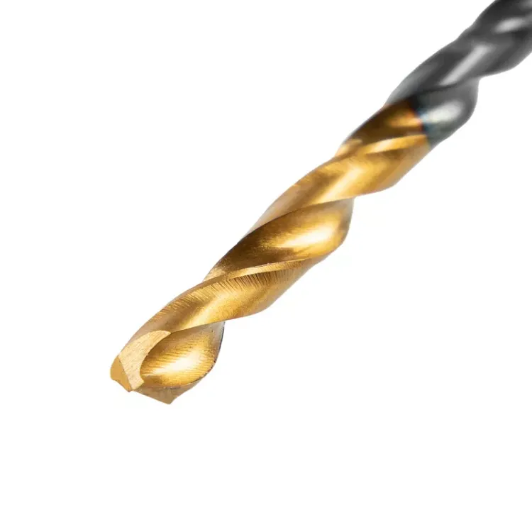 Сверло по металлу, 2,5 мм, HSS-Tin, Golden Tip, 10 шт. Denzel 717204 купить в Сургуте