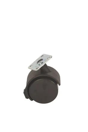 Колесо мебельное поворотное TWPB 50 50 мм с площадкой и тормозом 1027272 купить в Сургуте