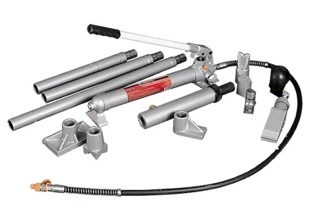 Растяжка гидравлическая 10 т набор из 12 предметов 7 сменных насадок в металлическом кейсе MATRIX 513205 купить в Сургуте