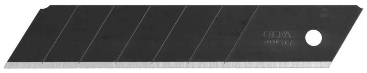 Лезвие OLFA "BLACK MAX" сегментированное, 5шт, 25х126х0,7мм OL-HBB-5B купить в Сургуте