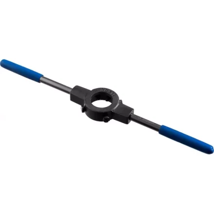 Плашкодержатель ЗУБР &quot;ПРОФЕССИОНАЛ&quot; со стопорными винтами, сталь 45, посадочный диаметр - 30 мм, высота - 11 мм, общая длина - 285 мм 28150-30 купить в Сургуте