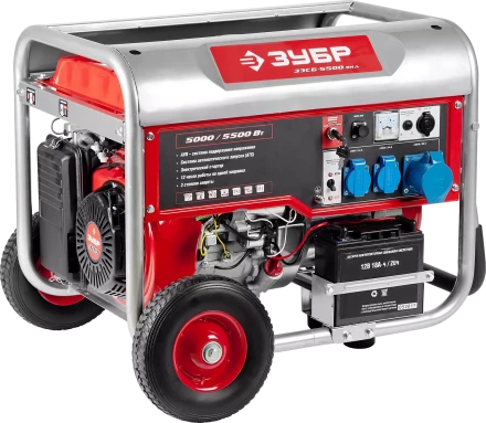 Генератор бензиновый ЗЭСБ-5500-ЭНА серия МАСТЕР купить в Сургуте