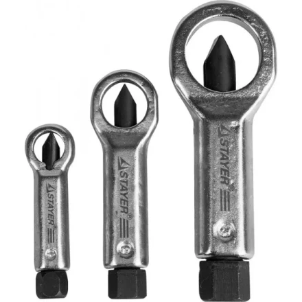 Набор STAYER Съемники стальные, для прикипевших гаек, 3шт 43213-H3 купить в Сургуте