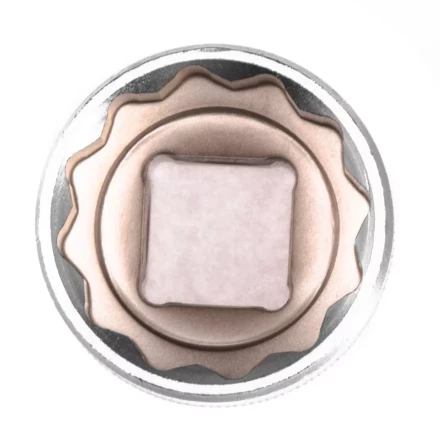 Головка торцевая 27 мм двенадцатигранная CrV под квадрат 1/2 хромированная Stels 13671 купить в Сургуте