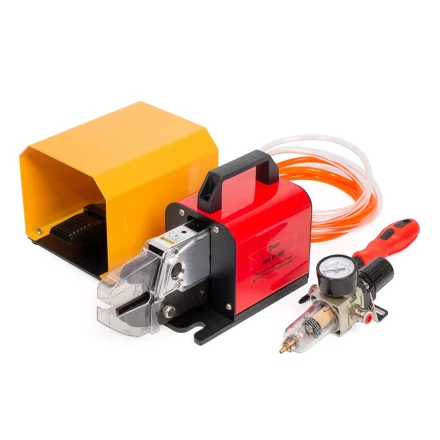 Пресс-клещи пневматические КВТ ПКП-01 для опрессовки наконечников и разъемов матрицами МПК (85396) купить в Сургуте