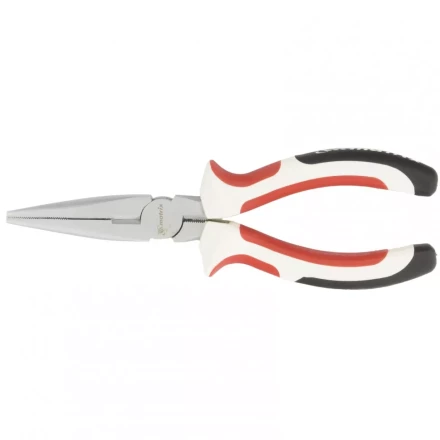 Длинногубцы White Nickel 160 мм прямые никелированные трехкомпонентные рукоятки MATRIX 17188 купить в Сургуте