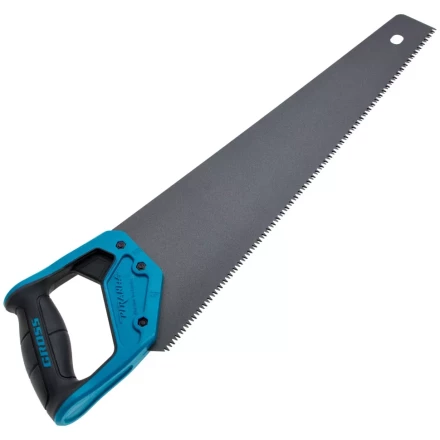 Ножовка по дереву &quot;PIRANHA&quot;, 450 мм, 7 TPI, 3D-зуб, тефлоновое покрытие полотна, двухкомпонентная рукоятка Gross 24114 купить в Сургуте