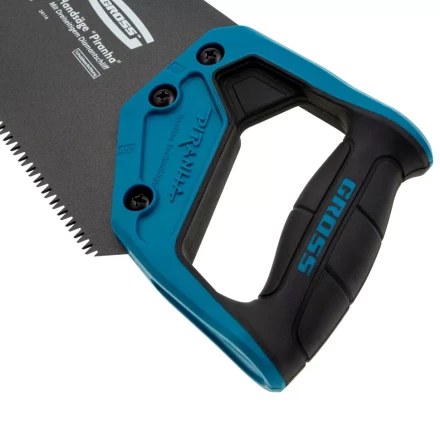 Ножовка по дереву &quot;PIRANHA&quot;, 450 мм, 7 TPI, 3D-зуб, тефлоновое покрытие полотна, двухкомпонентная рукоятка Gross 24114 купить в Сургуте