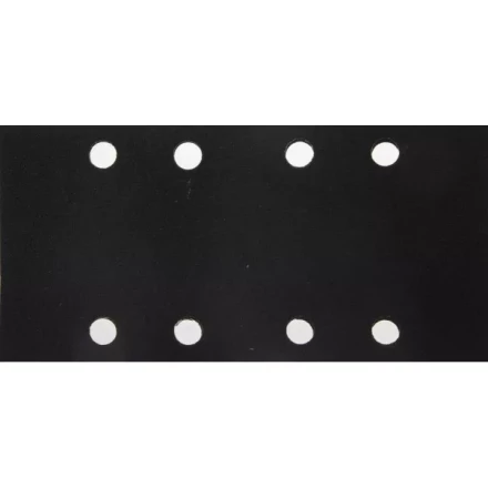 Лист шлиф. универсал. URAGAN &quot;Оптимален для твердых пород дерева&quot; 8 отверстий по линии, для ПШМ, P180, 80х166мм, 50шт 907-22101-180-50 купить в Сургуте