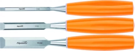 Набор стамесок плоских 3 штуки 6-12-18 мм SPARTA 24411 купить в Сургуте