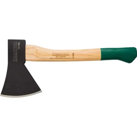 Топор KRAFTOOL &quot;EXPERT&quot; плотницкий, с особопрочной рукояткой из американского орешника Hickory, длина 400мм, 1,0кг 20653-10 купить в Сургуте