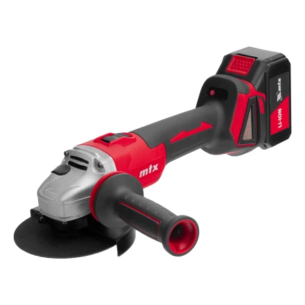 Машина шлифовальная угловая аккумуляторная бесщет. AGB-BL-20-125, Li-Ion, 20 В// MTX 27080 купить в Сургуте
