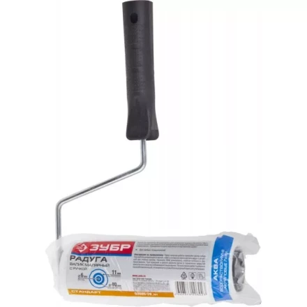 Валик ЗУБР "СТАНДАРТ" РАДУГА поролоновый, 180 мм 03605-20_z01 купить в Сургуте