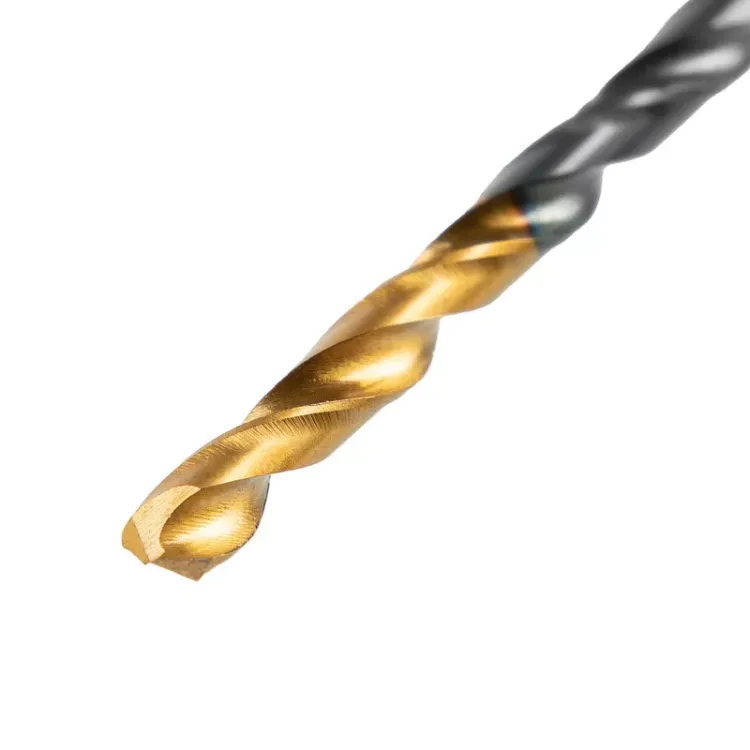 Сверло по металлу, 3 мм, HSS-Tin, Golden Tip, 10 шт. Denzel 717205 купить в Сургуте