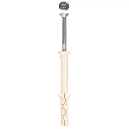 Дюбель-гвоздь ЗУБР нейлоновый, цилиндрический бортик, 8 x 80 мм, 50 шт 4-301395-08-080 купить в Сургуте