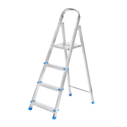 Стремянка Сибртех 97836, 4 ступени, стальная, оцинкованная купить в Сургуте
