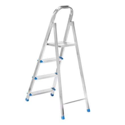 Стремянка Сибртех 97836, 4 ступени, стальная, оцинкованная купить в Сургуте