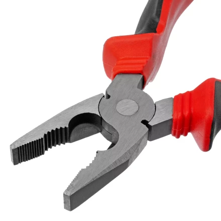 Плоскогубцы комбинированные Matrix, 200 мм, хром-ванадий, двухкомпонентные рукоятки, 17092 купить в Сургуте