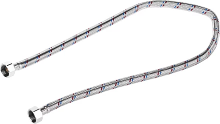Подводка гибкая ЗУБР для воды, оплетка из нержавеющей стали, г/г 1/2&quot; - 0,8м 51005-G/G-080 купить в Сургуте