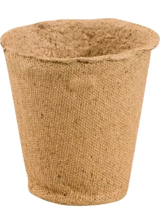 Торфяной горшочек 80х80 мм круглый Россия 64352 купить в Сургуте