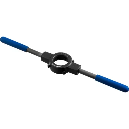 Плашкодержатель ЗУБР &quot;ПРОФЕССИОНАЛ&quot; со стопорными винтами, сталь 45, посадочный диаметр - 38 мм, высота -11 мм, общая длина - 315 мм 28150-38 купить в Сургуте