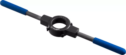 Плашкодержатель ЗУБР &quot;ПРОФЕССИОНАЛ&quot; со стопорными винтами, сталь 45, посадочный диаметр - 38 мм, высота -11 мм, общая длина - 315 мм 28150-38 купить в Сургуте