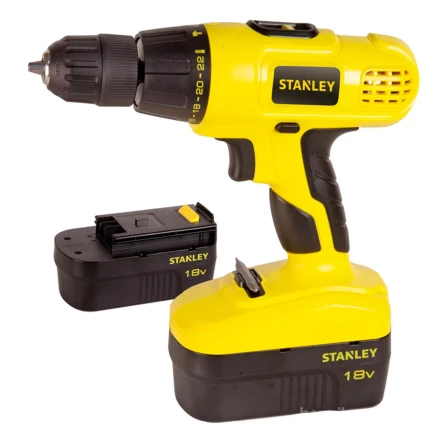 Дрель аккумуляторная Stanley STDC18HBK в кейсе купить в Сургуте