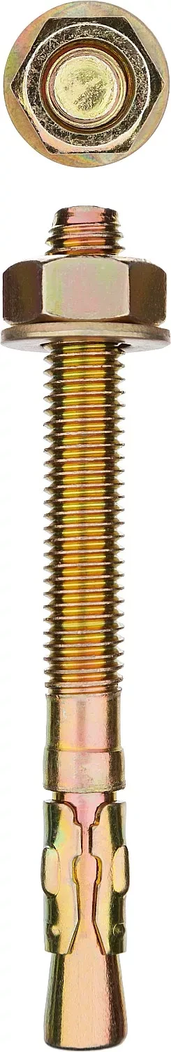 ЗУБР М12 х 115 мм, 25 шт, клиновой анкер (302032-12-115)