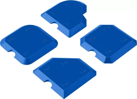 ЗУБР НШГ-16 набор специальных шпателей для формирования швов герметика (1015-H4) купить в Сургуте