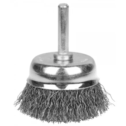 ЗУБР &quot;ЭКСПЕРТ&quot;. Щетка чашечная для дрели, витая стальная проволока 0,3мм, 75мм 35253-075_z01 купить в Сургуте
